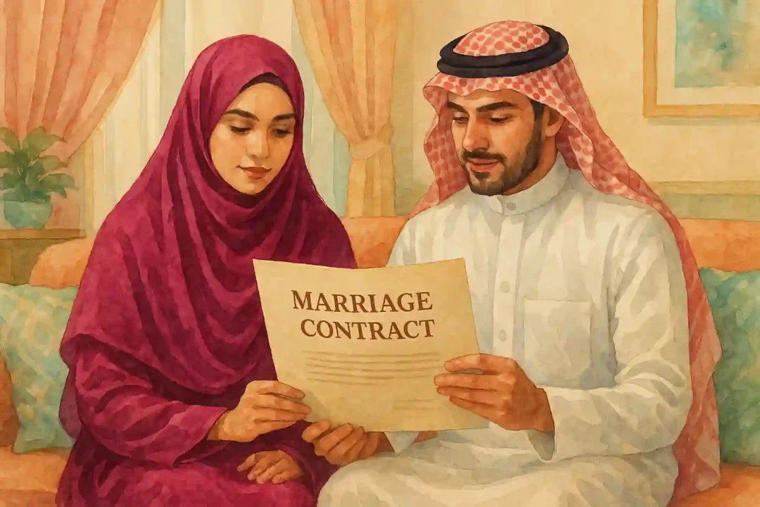 ما يقال في عقد الزواج الشرعي