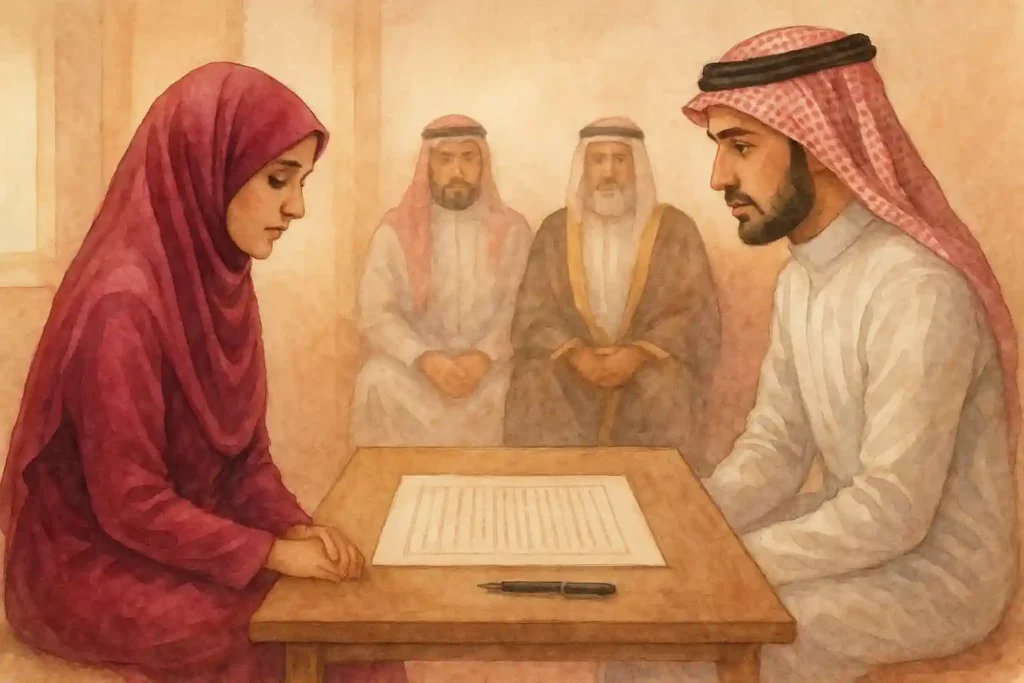 هل كتب الكتاب يعتبر زواج